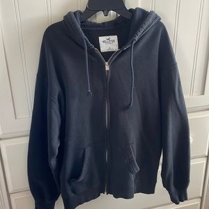 Hollister Oversized Zip Up
